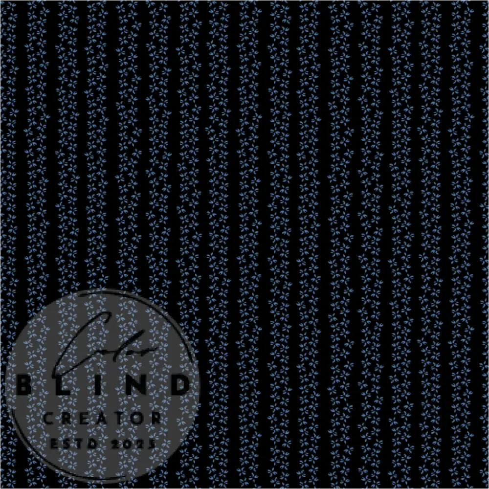 Dark Floral Random Stripe License Only Digital Art