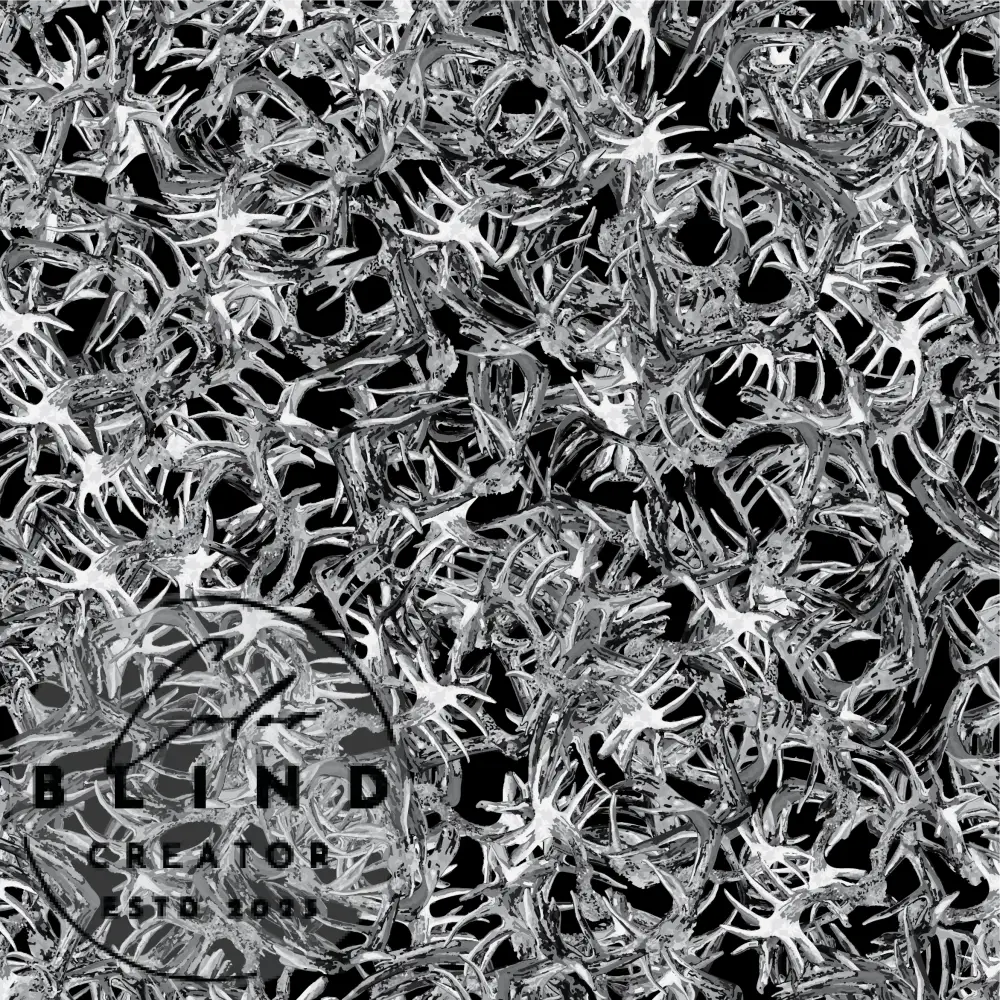 Antler Grey (License For Use) License Only Digital Art