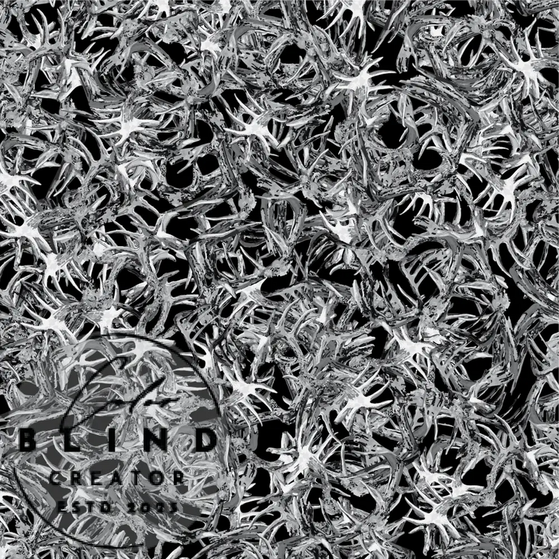 Antler Grey (License For Use) License Only Digital Art