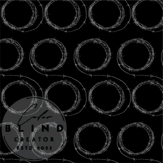 Barbed Wire License Only Digital Art