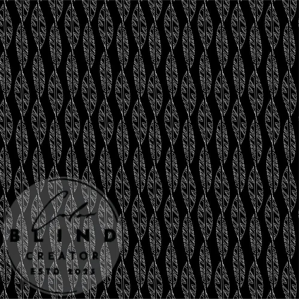 Black Leaf License Only Digital Art