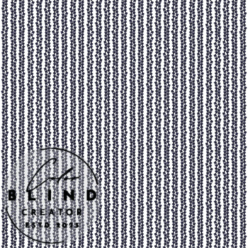 Blue Floral License Only Digital Art