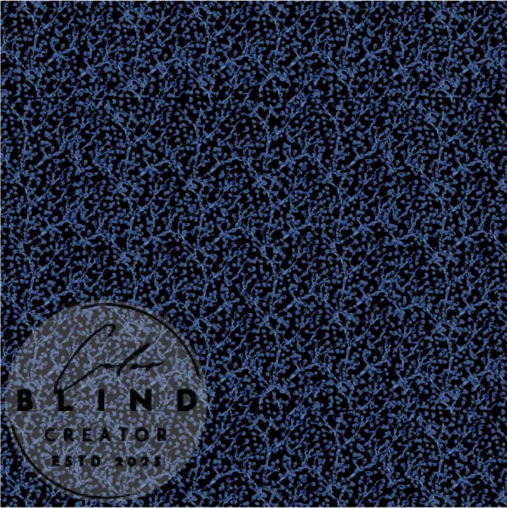 Dark Blue Recolored Elderberry License Only Digital Art