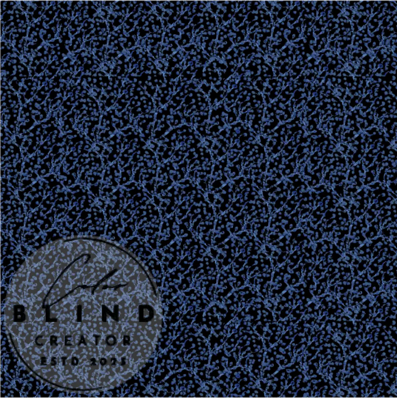 Dark Blue Recolored Elderberry License Only Digital Art