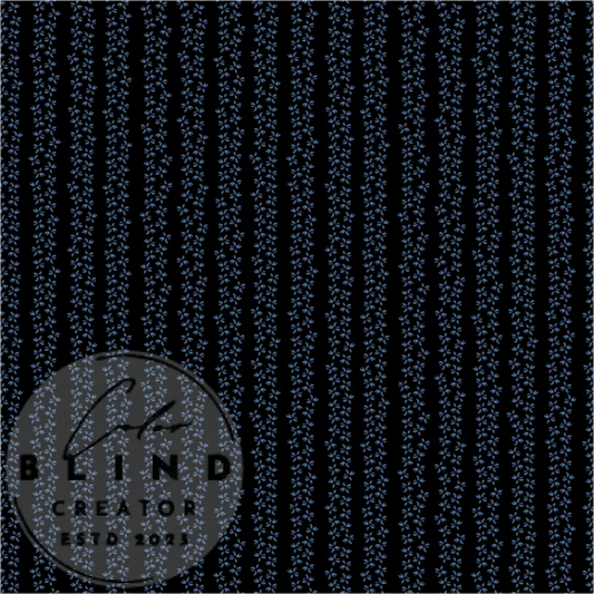 Dark Floral Random Stripe License Only Digital Art