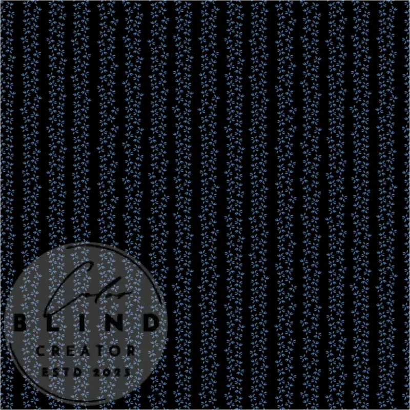 Dark Floral Random Stripe License Only Digital Art