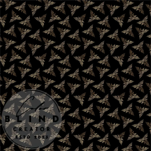Dark Tri Camo Fern (License For Use) License Only Digital Art