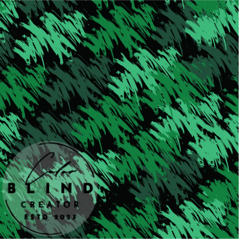 Green Camo Splatter License Only Digital Art
