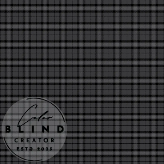 Grey Plaid License Only Digital Art