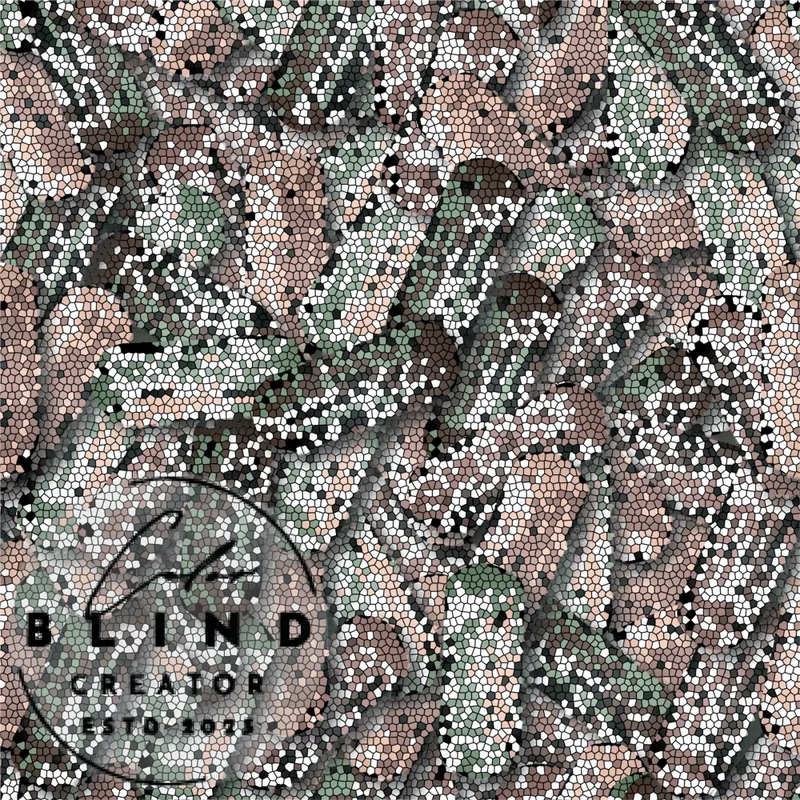 Mosaic Stretch (License For Use) License Only Digital Art