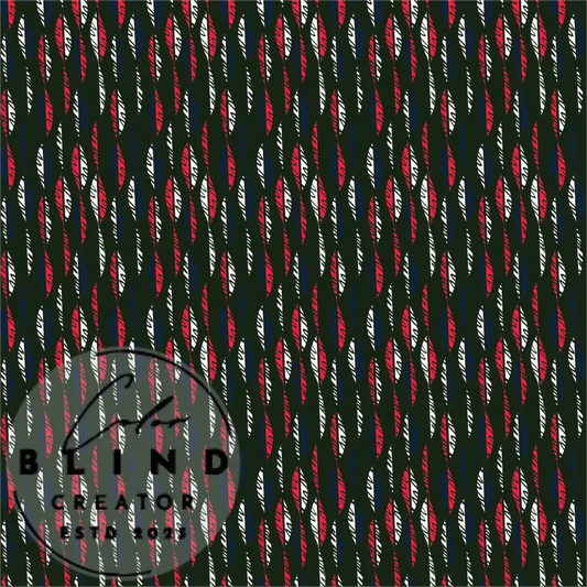 Patriotic Inline Dark License Only Digital Art